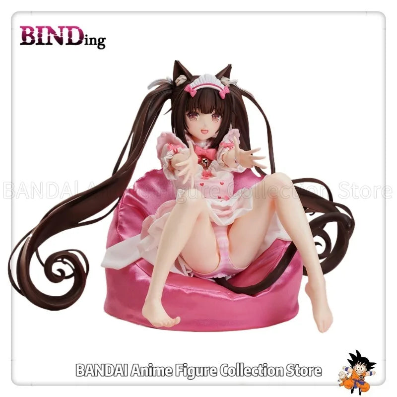 Kein Bonus auf Lager Original BINDing Native NEKOPARA Chocola Bare Leg Ver Spielzeug Modell Dekoration Geschenk Sammlung
