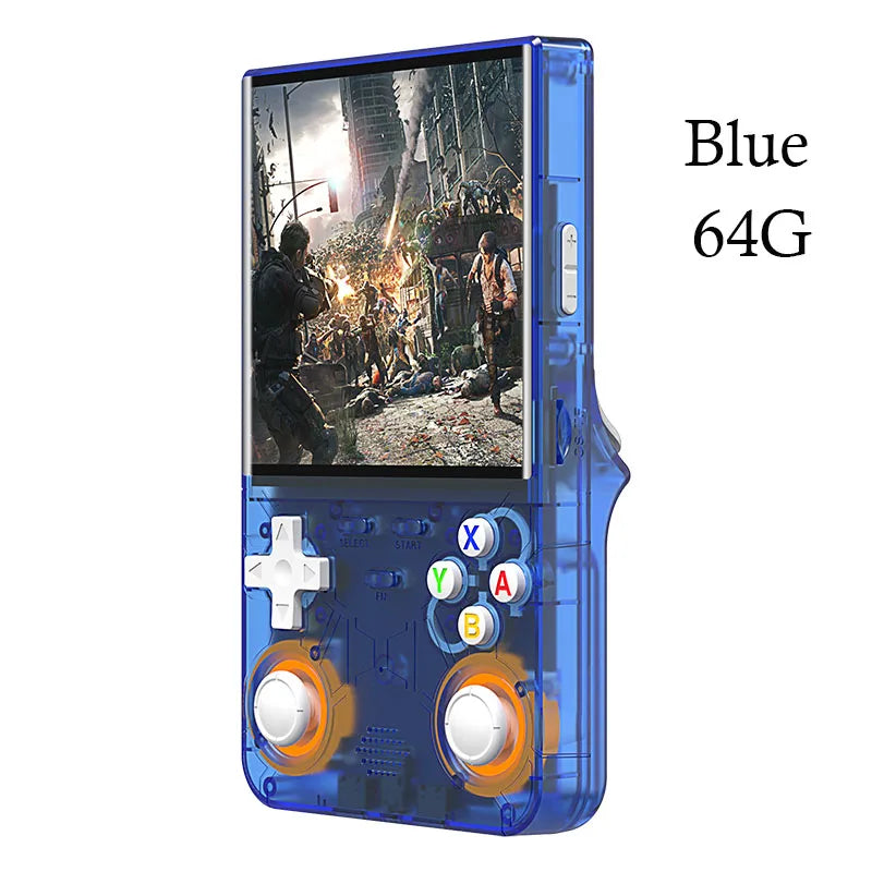 New R36 Ultra Handheld Game Console 4inch Screen Open Source Retro Pocket Video Player 30000+ Games Wi-Fi Enabled RGB Joystick