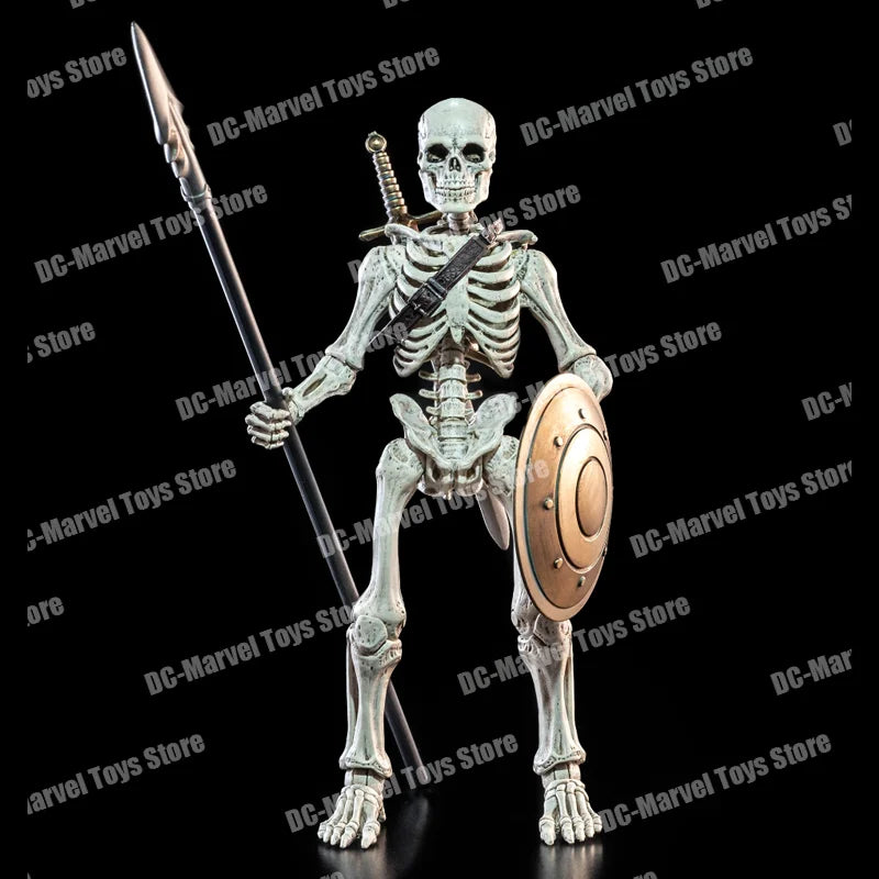Four Horsemen Mythic Legions Skeleton Knight Skeleton Soldiers SHF Anime Figures Statue Collectible Models Customized Gifts Toys