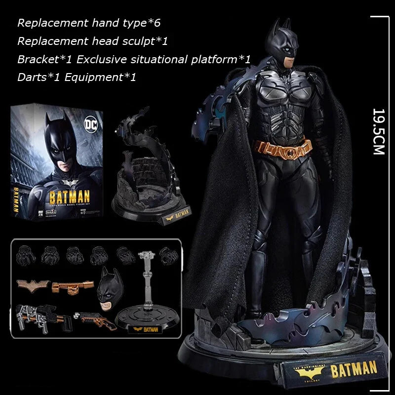 Fondjoy Genuine Model DC Batman Deluxe Edition Package 1/9 Scale Action Figure Action Model Collectible Toys In Stock Boys Gifts