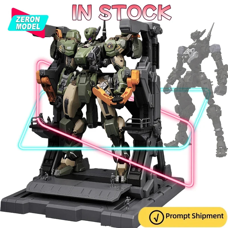 LYNX REA-03 MINGJIANGCHUAN SUNDAY HOBBY 1/100 MG Plastic Model Kit - Full Inner Frame Pre-assembled Skeleton & Sniping Railgun