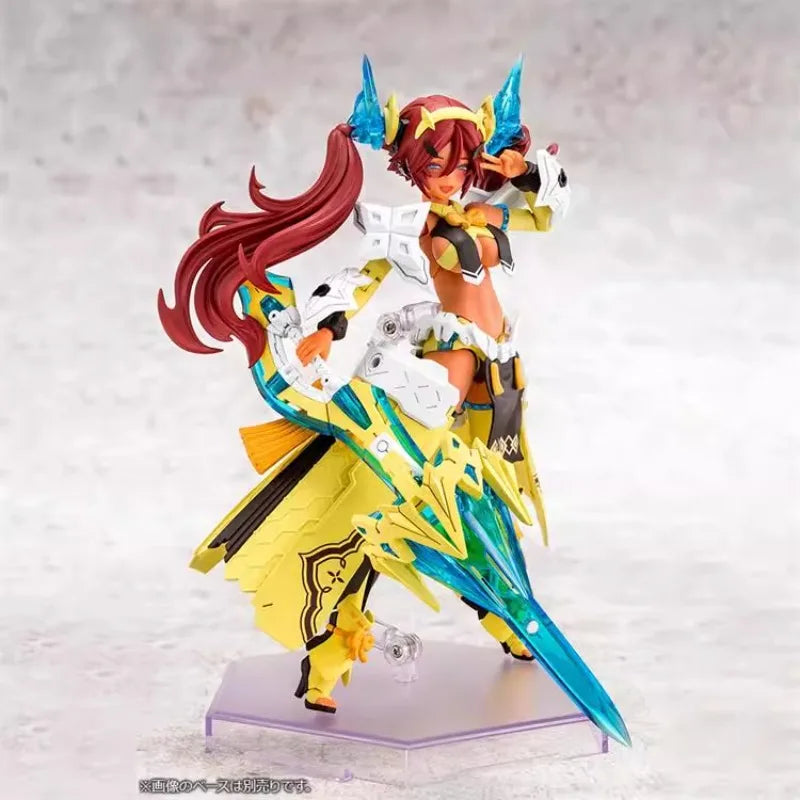 KOTOBUKIYA Original Anime Figure MEGAMI DEVICE KP772 AUV AME NO UZUME SUNSHINE Mobile Suit Girl Action Figure Toys for Kids Gift