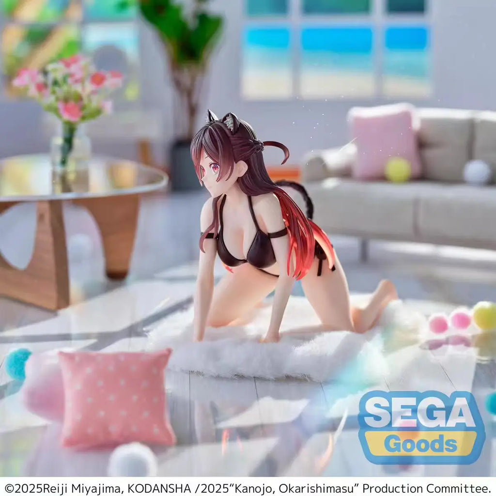 Original SEGA Yumemirize Kanojo Okarishimasu Mizuhara Chizuru Anime Figures Action Figure Model Decoration