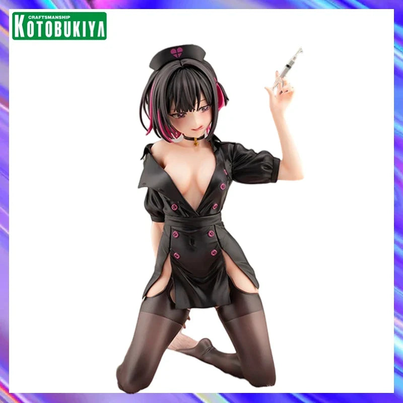 Original in Stock KOTOBUKIYA Bai Xuelian Nurse 1/7 Figures Model Toys Gifts Collection Ornaments