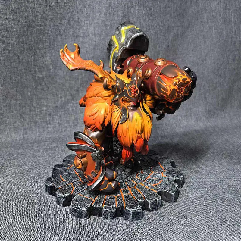 21cm Dota2 Figure Earthshaker Resin Game Collectible Model High-End Customization Desktop Decorations Holiday Gifts Kids Toys