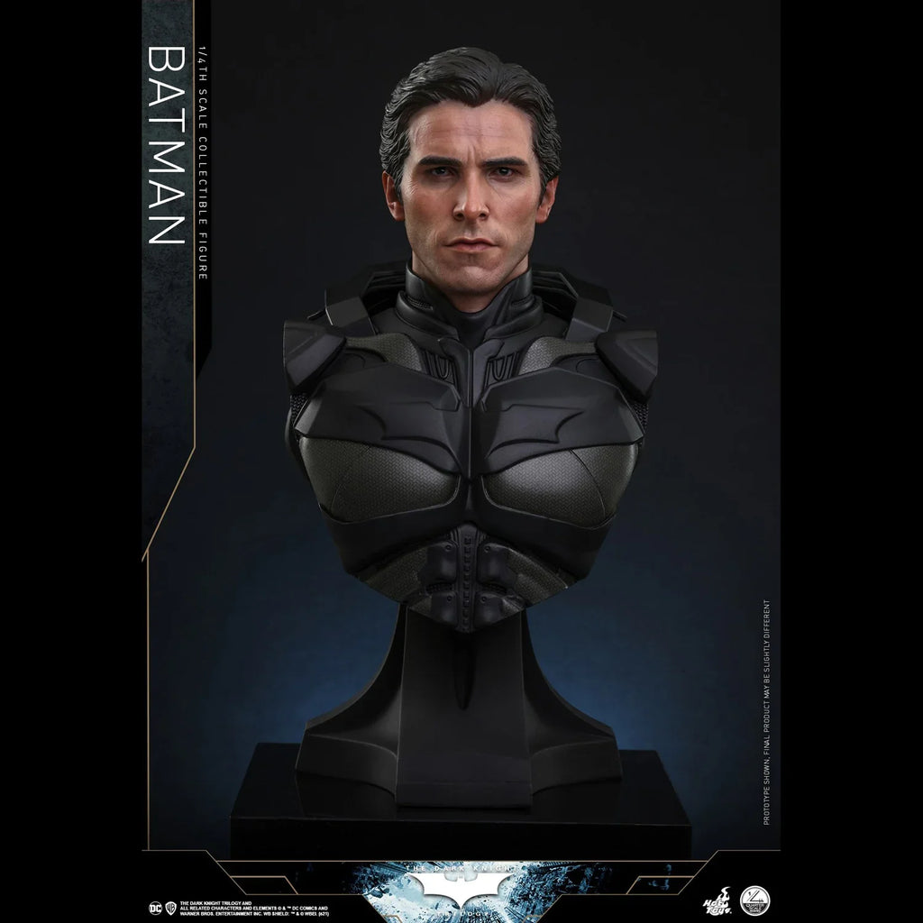 [In Stock] HotToys HT 1/4 QS019 "Batman Trilogy" Batman Batman Standard Edition Mobile Soldier Set Model Figure Toy Collection