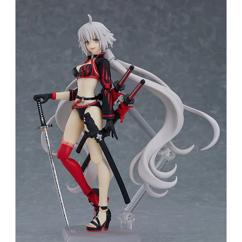 100% Original Figma 454 Fate Grand Order Berserker Jeanne d'Arc Alter In Stock Anime Action Collection Figures Model Toys