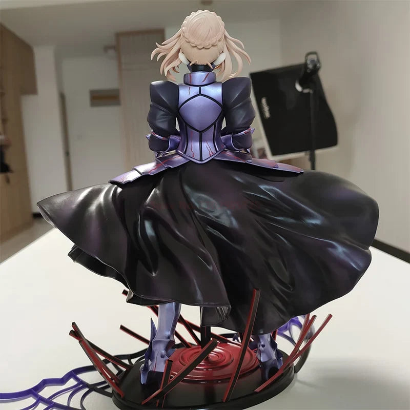 Aniplex Black Saber Matou Sakura Figure Fate/stay Night Saber Alter Makiri No Hai Pvc Action Figure Collection Toys Gk Statue