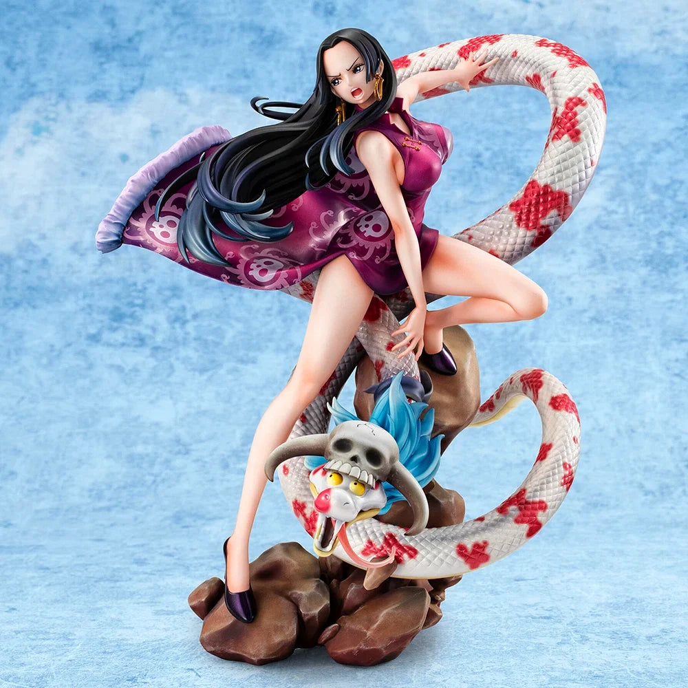 100% Original MegaHouse Portrait of Pirates "A-MAXIMUM" One Piece Salome Boa Hancock Anime Figure Collection Series Model Toys