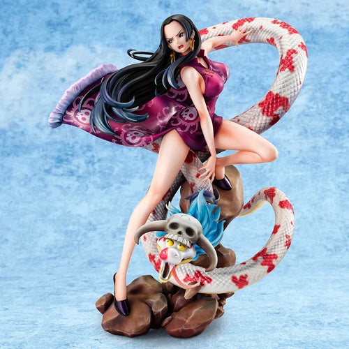100% Original MegaHouse Portrait of Pirates "A-MAXIMUM" One Piece Salome Boa Hancock Anime Figure Collection Series Model Toys