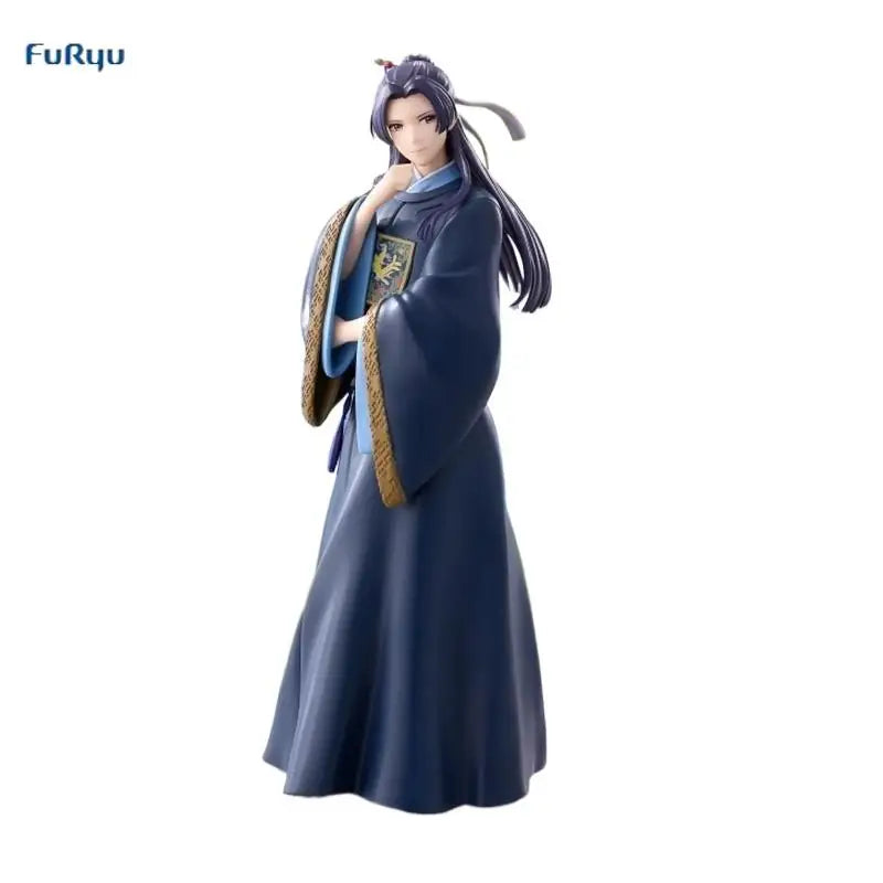 Genuine FuRyu Prepainted Trio-Try-iT Figure Kusuriya No Hitorigoto Jinshi H=19cm Anime Character Figure Desktop Ornament Gifts