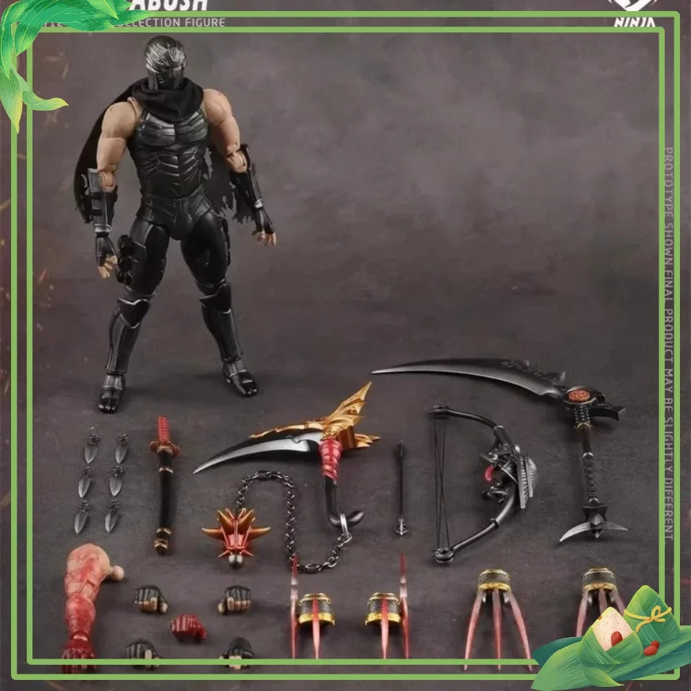 Brand-new Spot 1/12 Ninja Warrior Ninja Assassin Dragon Falcon Falcon Dragon Movable Doll Handicraft