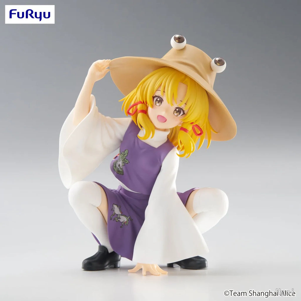 Original FuRyu Noodle Stopper Moriya Suwako Touhou Project Anime Figure Toys PVC Model Collection Doll Gift
