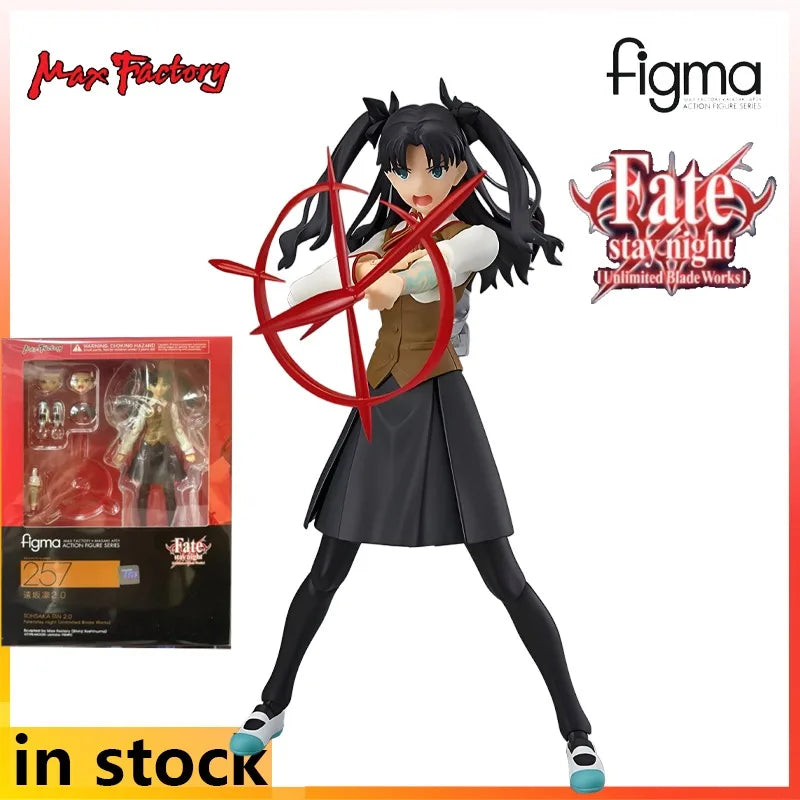 Max Factory Figma Fertigprodukt Bewegliche exquisite Puppe Fate Night Unlimited Sword System Anime-Spielzeug Festgeschenk für Jungen