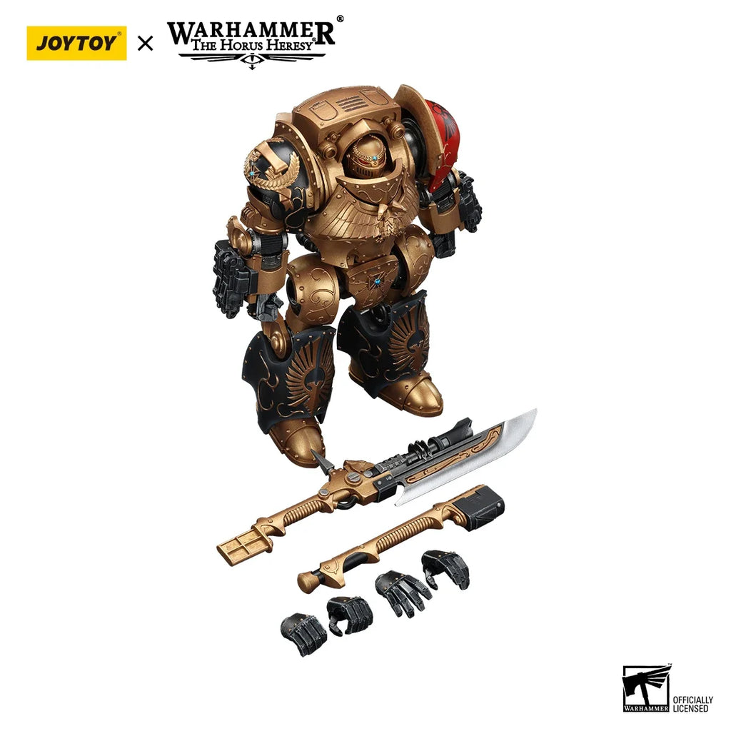 [IN STOCK]JOYTOY 1/18 Warhammer 30K Action Figure Legio Custodes Contemptor 2PCS Model