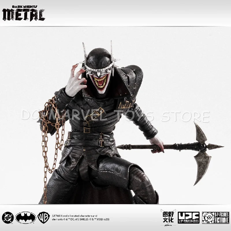 Pre Original Lpzz Toys U-P-Finegures 16cm The Batman Who Laughs Dark Knights Dc Custom Anime Action Figure Gifts Toys