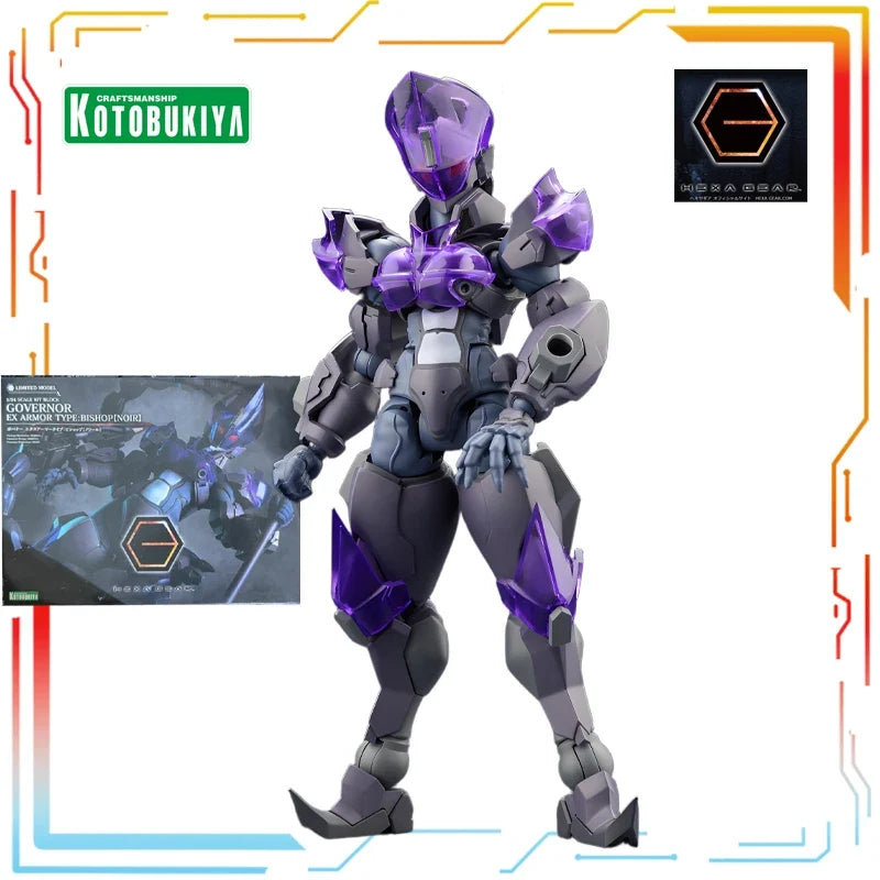 Kotobukiya Hexagonal Gear 1/24 Mech Assembly Series Bishop's Dental Machine Anime Action Figure Model Toy Festival Gift for Boys