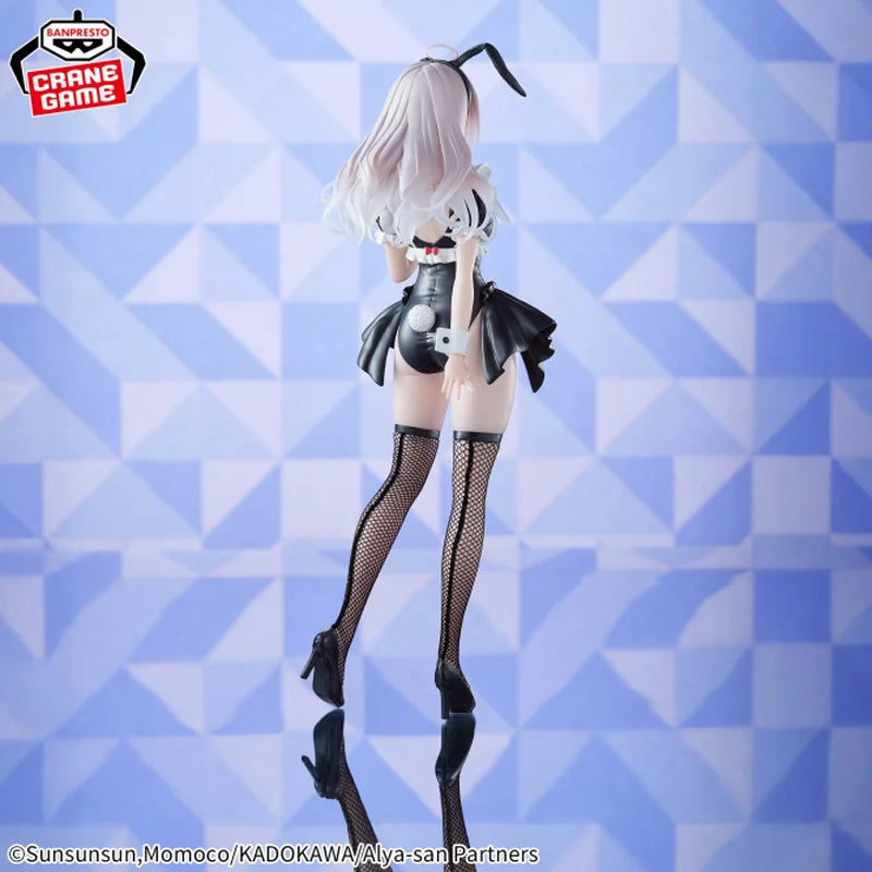[Original Genuine] Bandai Banpresto Alya Sometimes Hides Her Feelings In Russian Glitter&glamours Bunny Ver Figure Model Toys