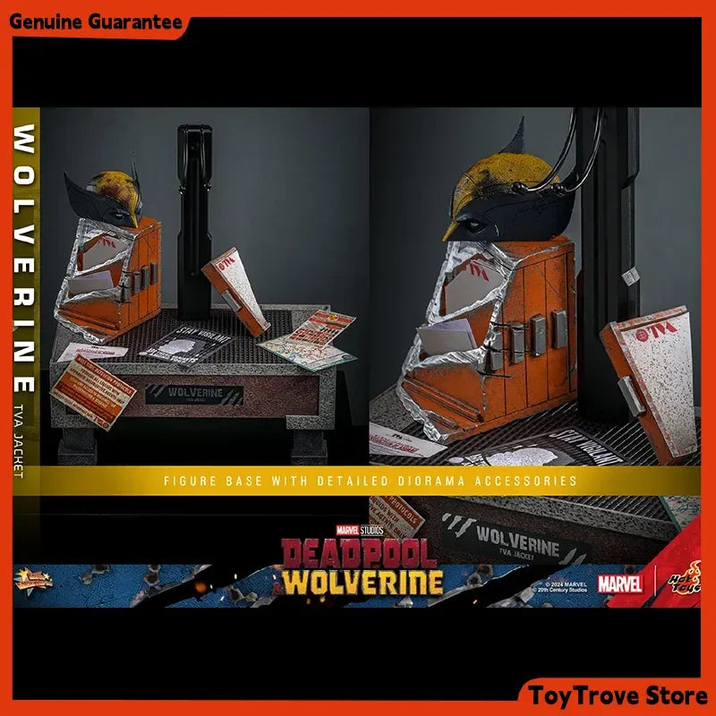 Original Hot Toys Tva Uniform Edition Wolverine Mms756 Deadpool & Wolverine Wolverine  1/6th Scale Collectible Figure Toy Gifts