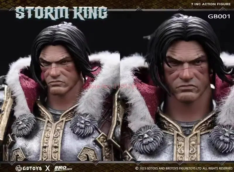In Stock Third Party Custom Made 1/12 scale GDTOYS X BROTOYS World of Warcraft Varian Wrynn Action Figure Model Toys Gifts