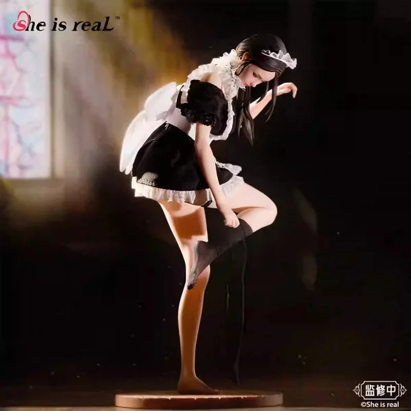 Original In Stock Bearpanda * She Is Real 1/6 Anime Figure Modle Hyper-Realistic Maid Figurine