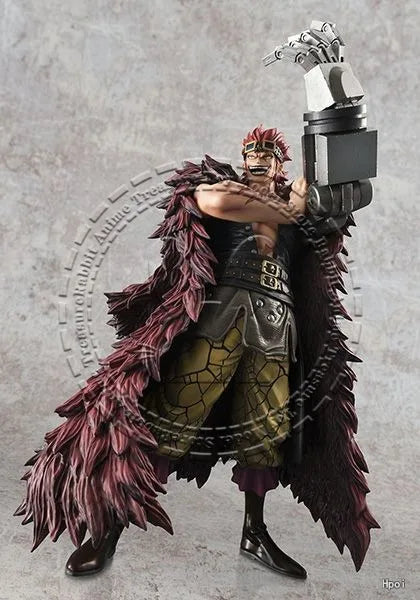 In Stock Original Genuine MegaHouse PVC Anime Statue Eustass Kid One Piece Collectible Figure Display Gift Toy Premium Figurine