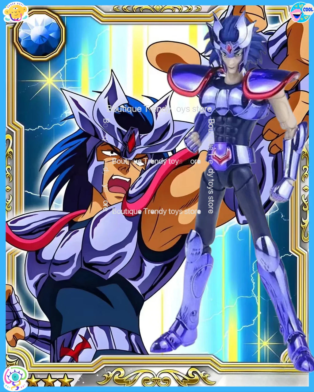 Vorrätig CS Model Saint Seiya Myth Cloth EX Canis Mayor Sirius - Silberne Ritter des Tierkreises Actionfigur