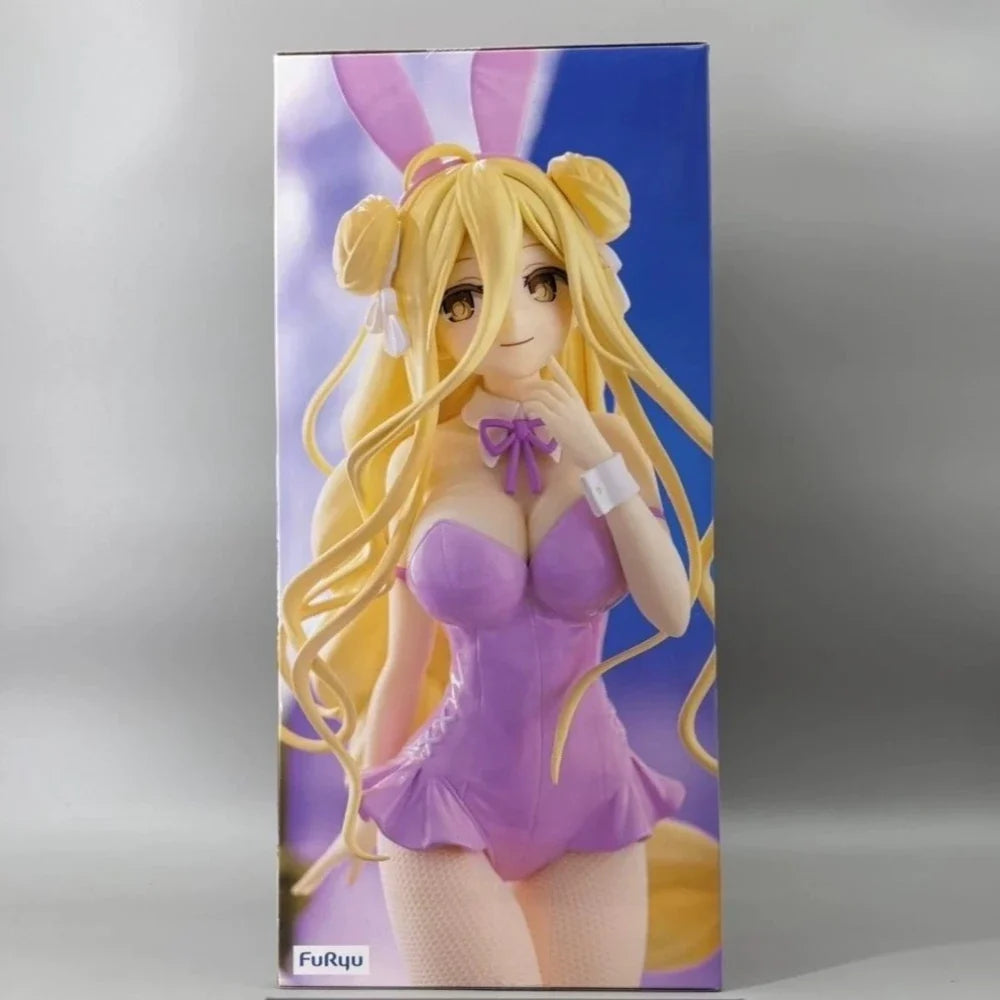 In Stock FuRyu Original Genuine Anime DATE ALIVE IV BiCute Bunnies Figure Hoshimiya Mukuro Pink Ver. 27cm Model Toy Figures Gift