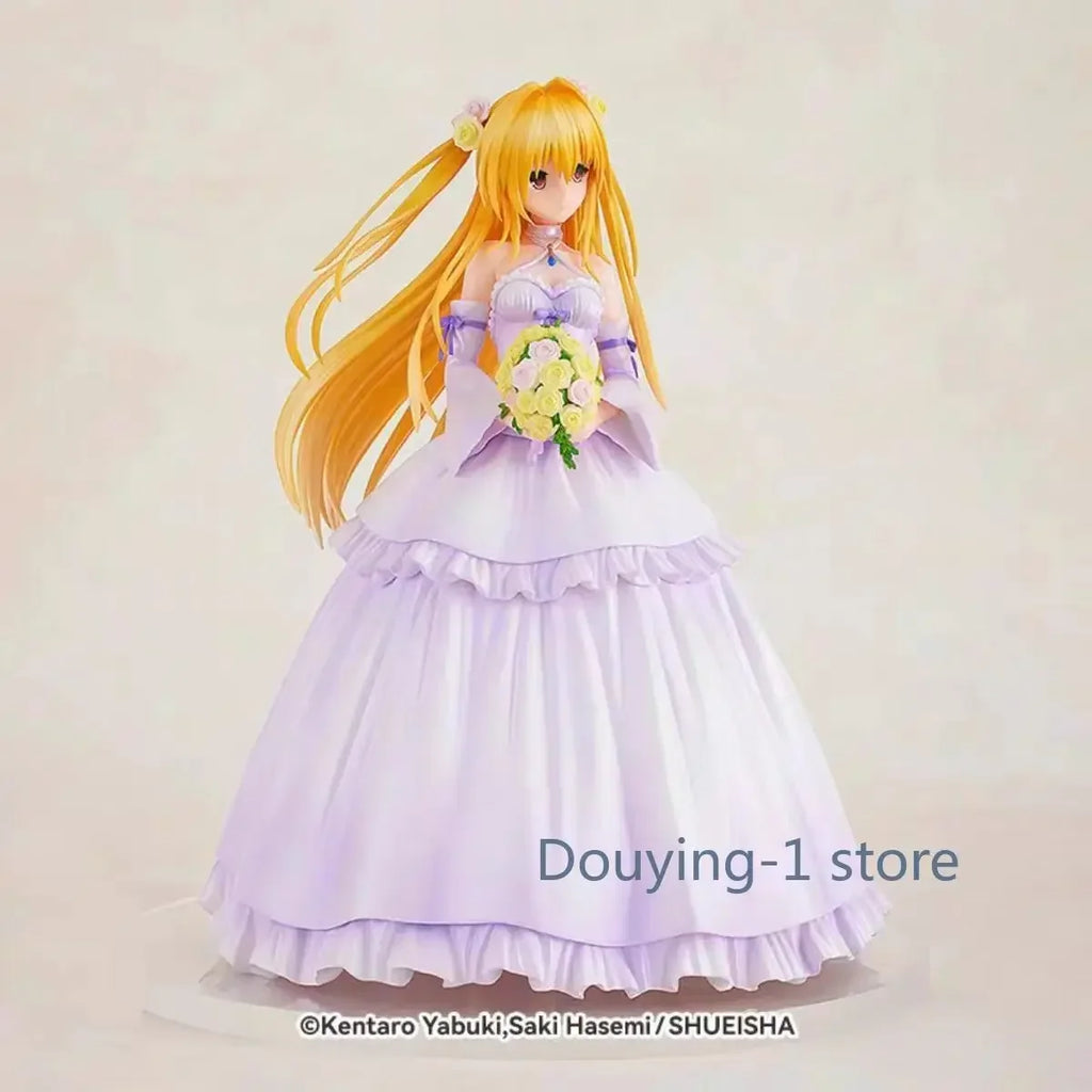 Kadokawa, KDcolle, Hentai Ojou-sama DARKNESS, Golden Darkness, wedding dress collection figurine In Stock