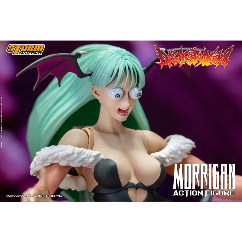 Original Storm Toys Darkstalkers Morrigan Aensland In Stock Anime Action Collection Figures Model Toys