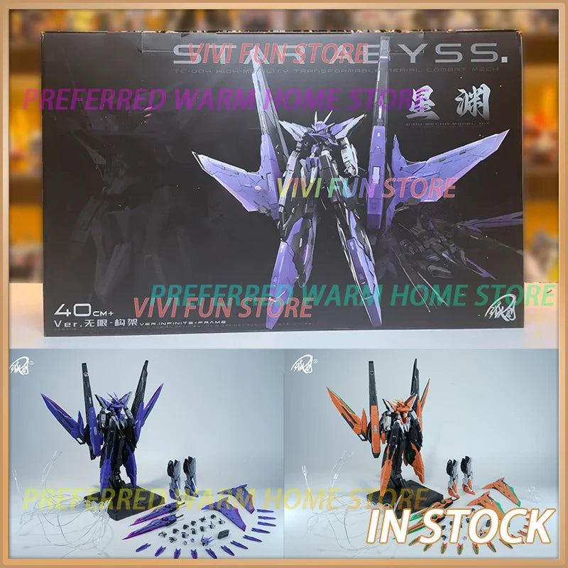 In Stock IRON TOYS TC-004 STAR ABYSS 1/100 Assembly Model Collection Toys PROTOTYPE TEST ROBOT Mecha Harute GN-011