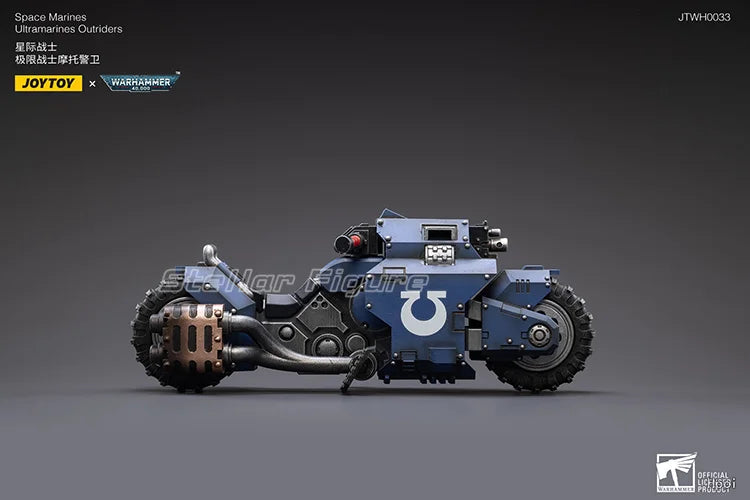【SF】JOYTOYS 1/18 Action Figure Warhammer 40K  Ultramarines Outriders  Prime Model Gift