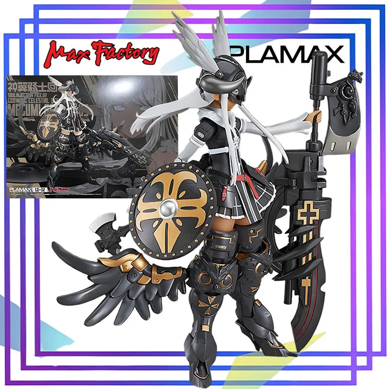Max Factory Original PLAMAX Seriesã€ŠDivine Wing Demon War Knight Emi Asmodeus GO-02ã€‹Action Figure Assembly Model Toys Collectible