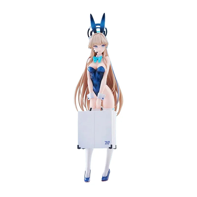 28cm Blue Archive Sexy Anime Figure Ichinose Asuna Bunny Girl Action Figure Figurine Adult Model Toys