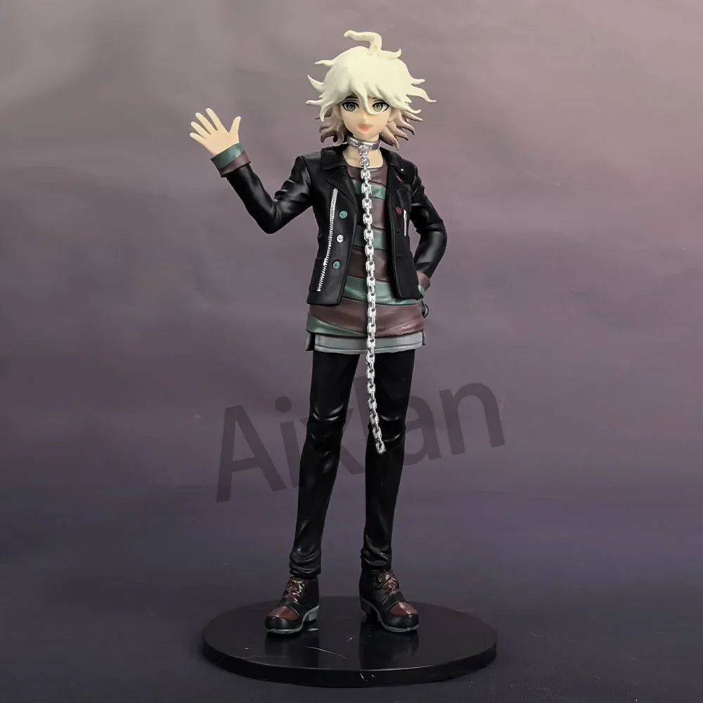 20cm Komaeda Nagito Anime Figure Danganronpa 1 2 Collectible Action Doll Miniature Toy Pop Up Parade
