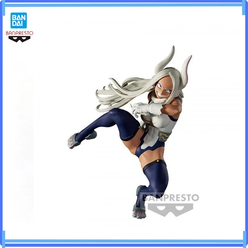 Bandai Original In Spot Banpresto My Hero Academia 12Cm Miruko Pvc Anime Figure Genuine Ornaments Model Boxed Toys Gifts