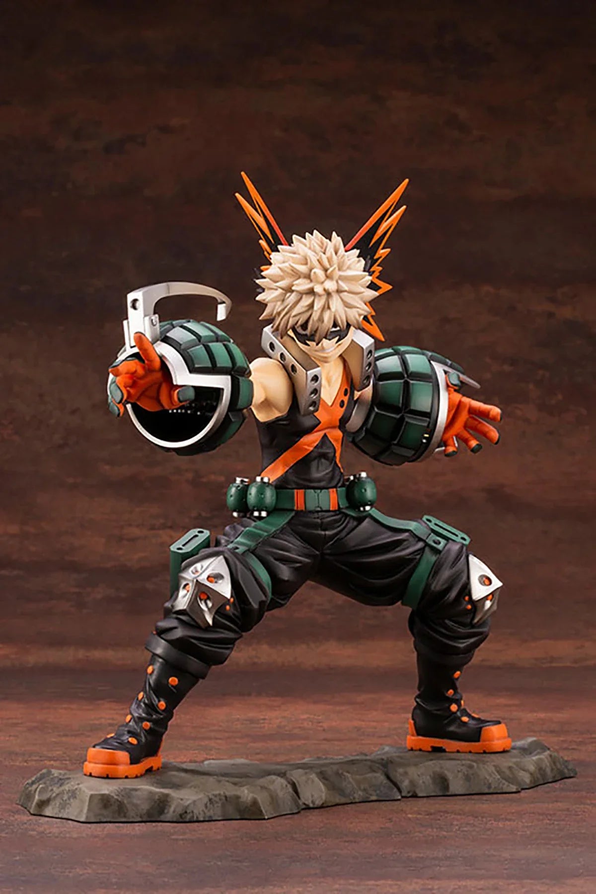 Original Genuine Kotobukiya Prepainted ARTFX J Boku No Hero Academia Bakugo Katsuki 1/8 H=225mm Anime Character Figure Gift Toy