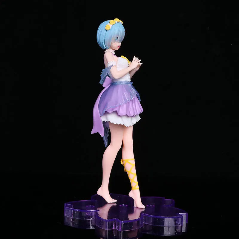 19cm Anime hand-drawing from zero to start a different world life Angel Reimu cute beauty hand-drawing model birthday gift