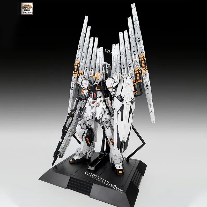 In Stock NCZZW Model RX-93 V 1/100 CMM GK Style Toy Assembly Model Kit Action Figure Model Robot Mecha Gift