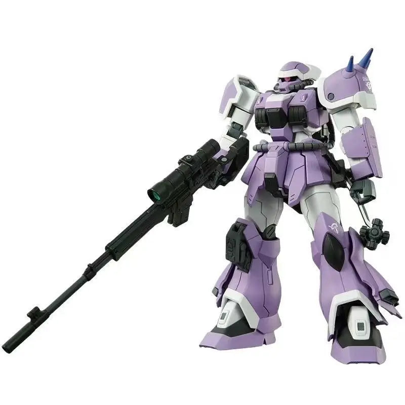 New Hot Sale Hg 1/144 Efreet Jaeger Ms-08tx Nf Pvc Action Figure Assembly Model Kit Collectible Toy For Boys Cool Festival Gift
