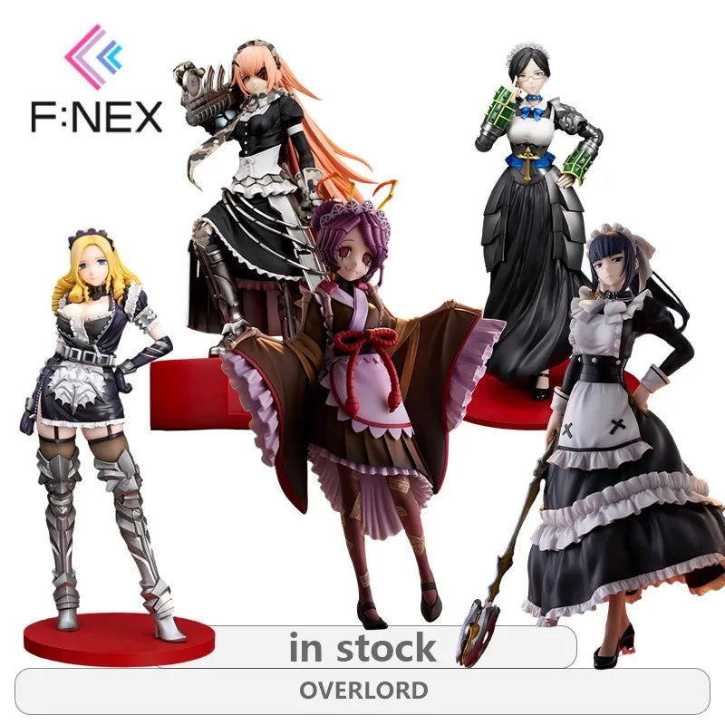 FNEX Original OVERLORD Serie Emma Basilisa Zeta\Naberal Gamma\Soliuxiang Epsilon\By Lily Alpha Anime Nicht bewegliche Figur Statue