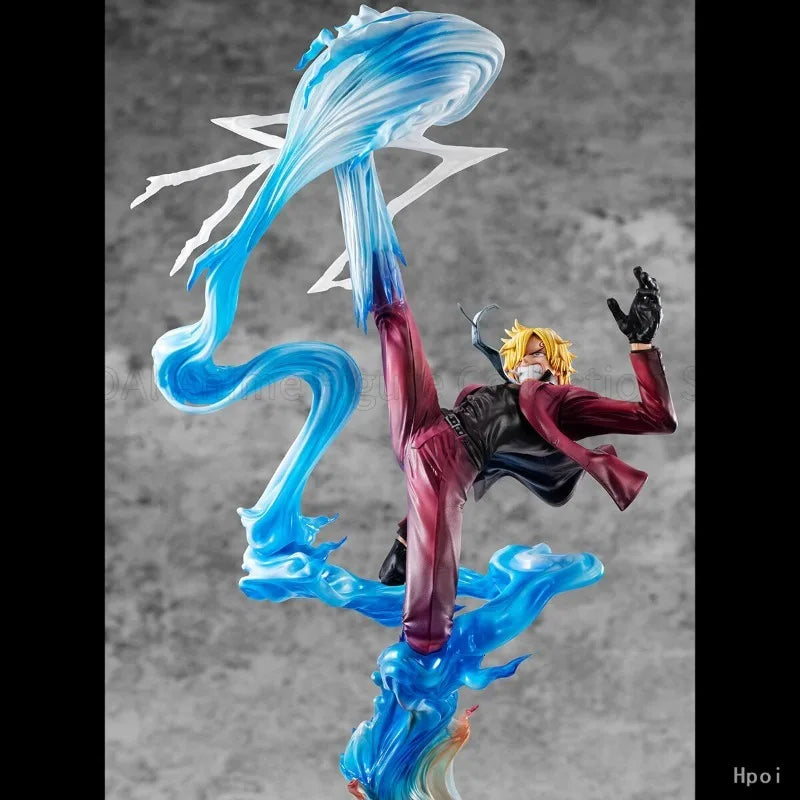 Original Kotobukiya MegaHouse POP ONE PIECE “K×MAXIMUM” Sanji Toys Decoration Statue