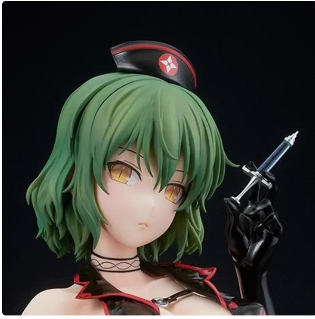 2025 In stock 100% Japanese original genuine PVC black nurse action figure collectible model toys for boys