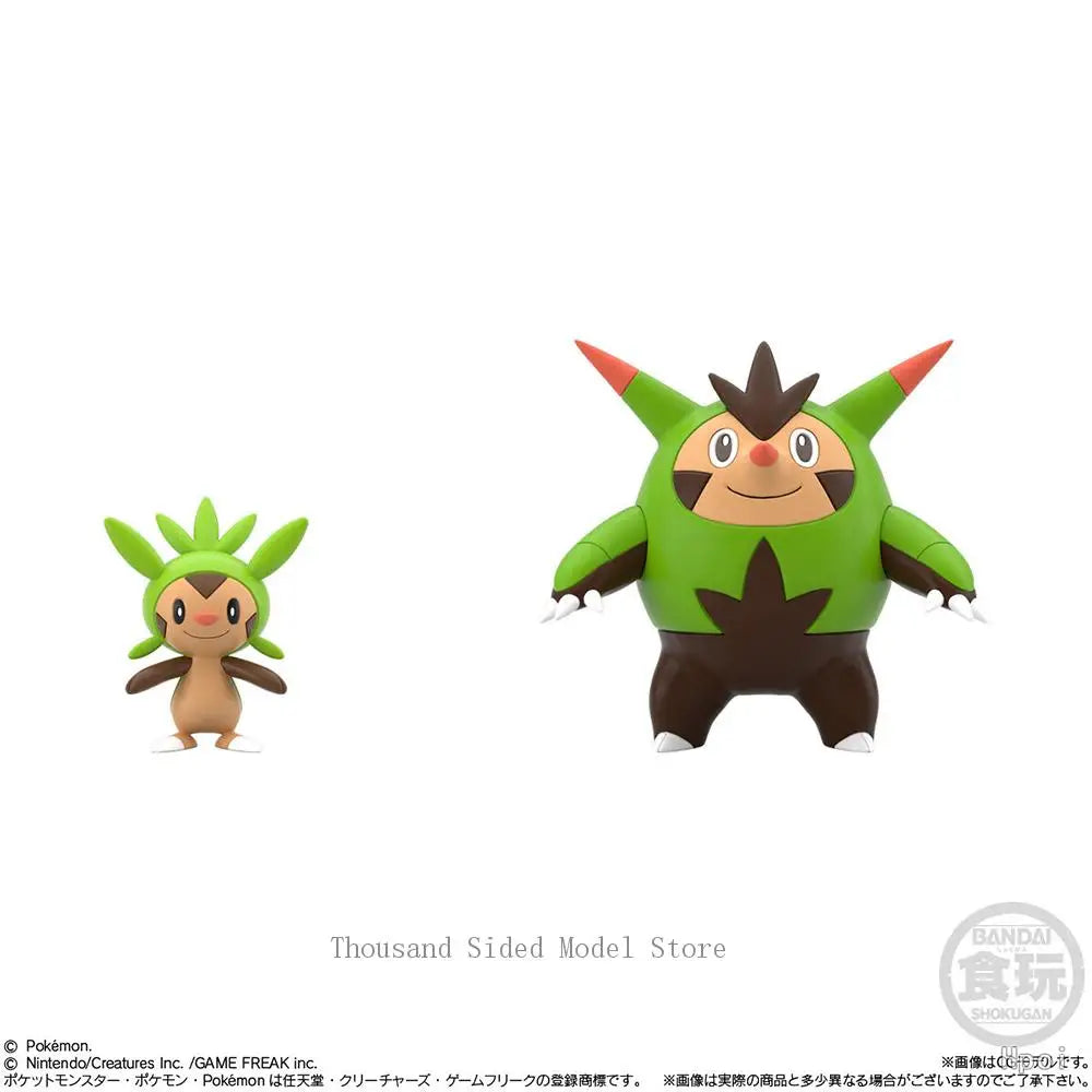 IN Stock Original Bandai Shokugan Pokemon Scale World Kalos Region Serena Sylveon Greninja Braixen Kawaii Anime Figure Model Toy