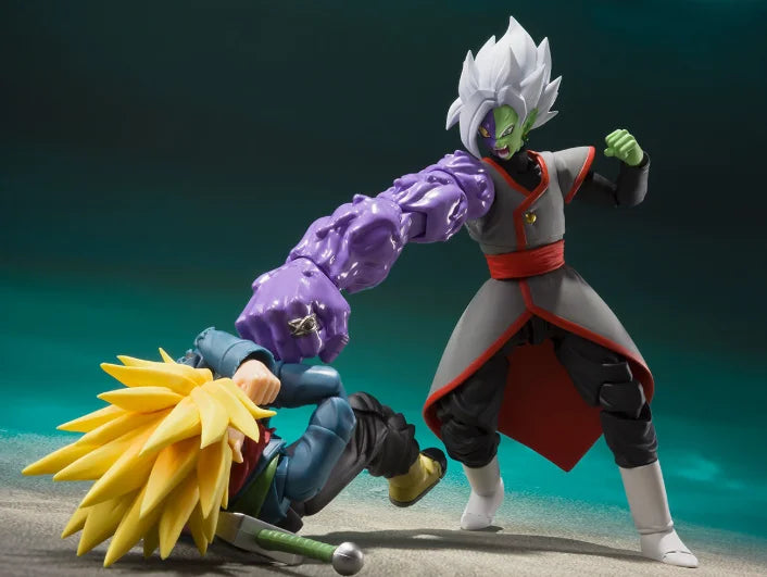 In Stock100% Original Bandai Dragon Ball Sh Figuarts Shf Potara Zamasu Action Figures Anime Model Toys Figura Pvc Gifts