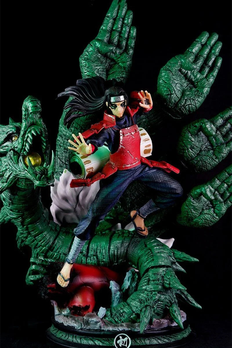 Anime Shodai Hokage Shinobi no Kami Senju Hashirama GK PVC Action Figure Game Statue Collectible Model Kids Toys Doll Gifts