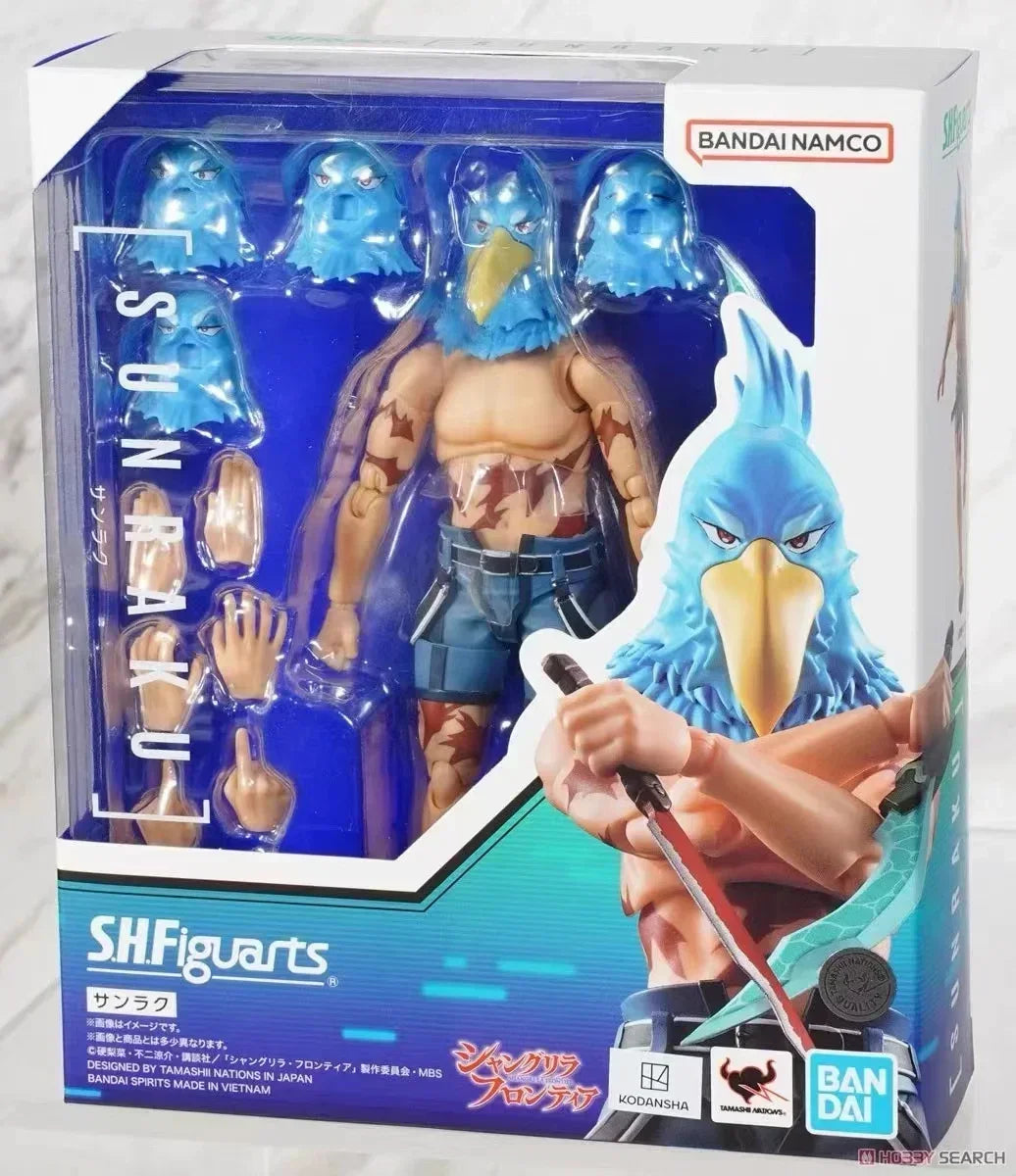 Bandai Sh Figuarts Shf Sunraku Anime Model Toys Figura Collection Gift Action Figures