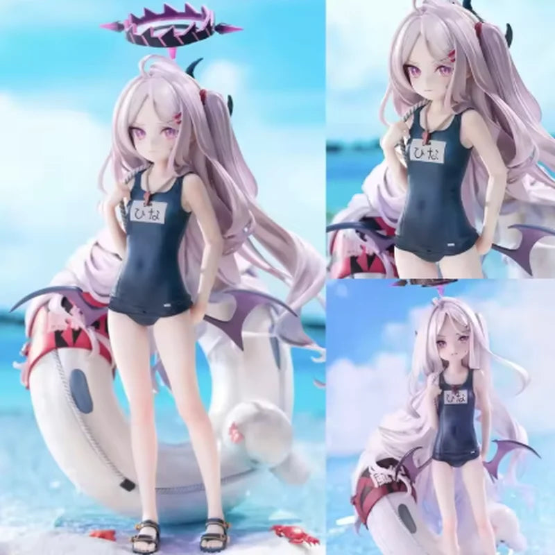 Blue Archive Hina Sorasaki Swimsuit Anime Girl Figure Collectible Model Desktop Decoration Gift For Anime Fans Otaku Collection