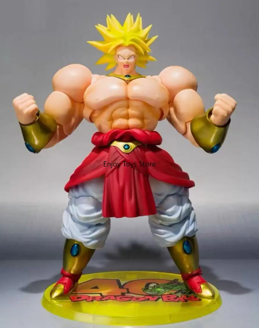 In Stock Bandai Soul Limited SHF Legendary Saiyan Broly 40th Anniversary Figure Model