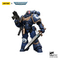JOYTOY 1/18 Action Figure Warhammer 40K Ultramarines Primaris Lieutenant Argarant 3.0 Collection Model JT4065